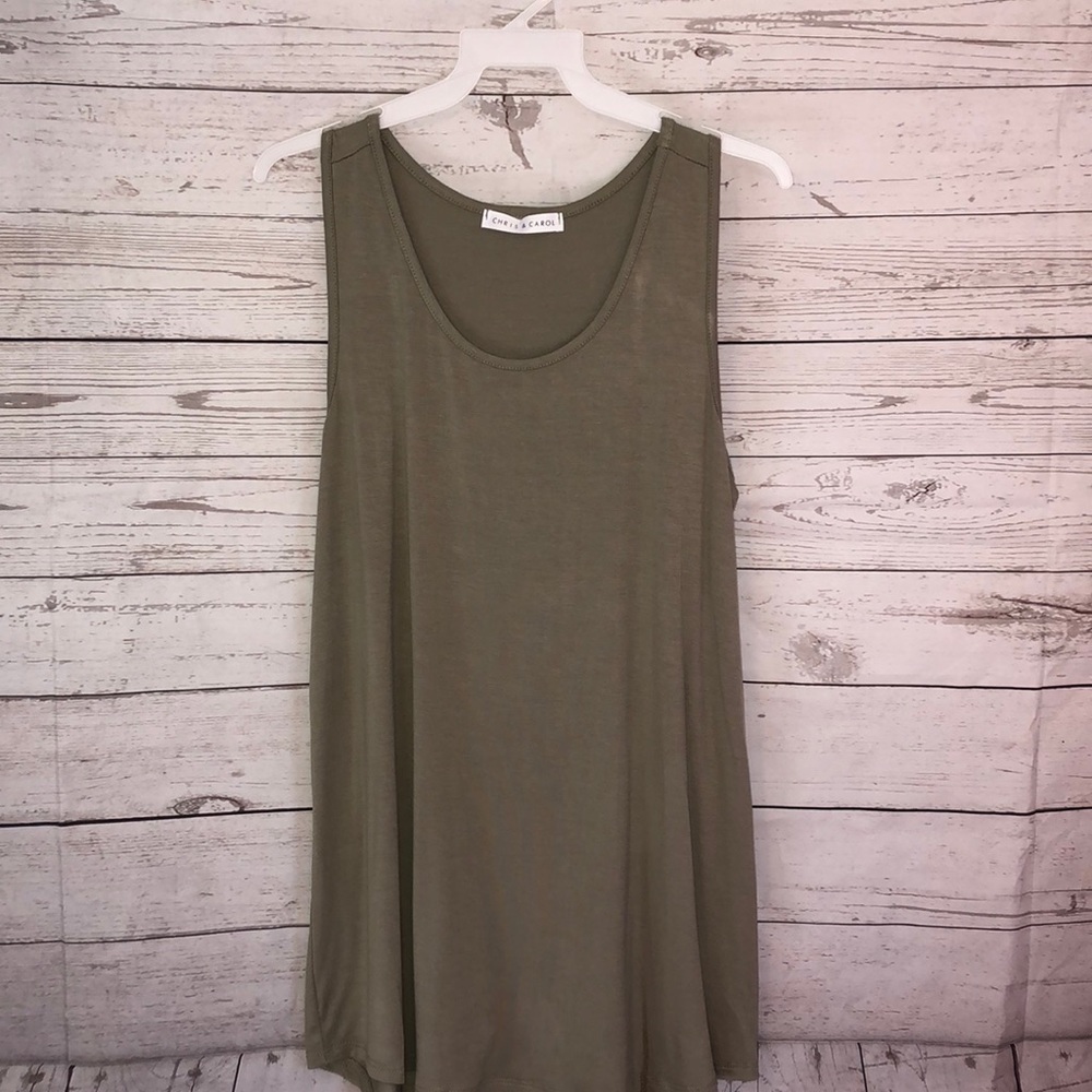Olive green tank